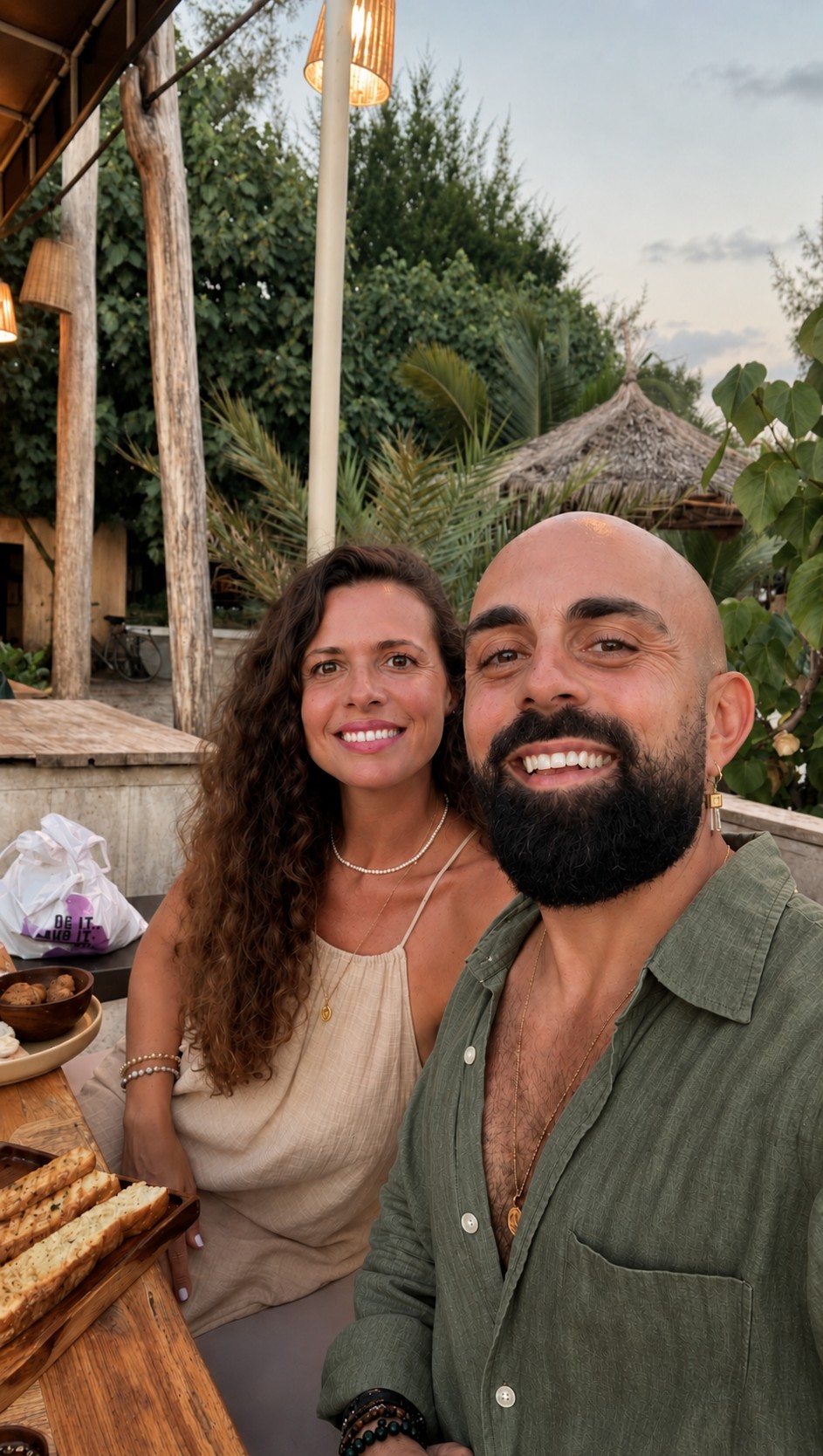 Alberto y Ana, anfitriones del viaje